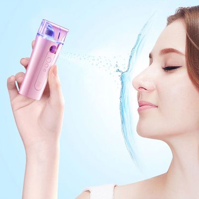 智能纳米肌肤补水仪便携式喷雾补水器皮肤测试冷喷美容仪